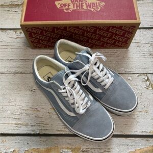 Vans Old Skool Women's Dusty Blue Sneakers size 9